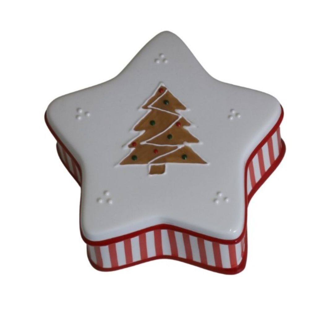 Pojemnik ceramiczny gwiazda 17 cm - Ewax