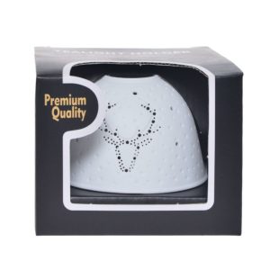Lampion z reniferem 11x11x7 cm - Ewax