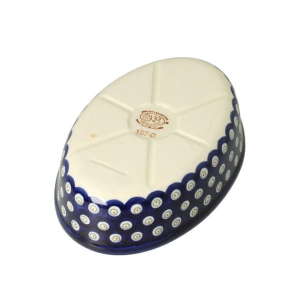 Półmisek 20 cm dek. 166a – Bolesławiec - obrazek 3