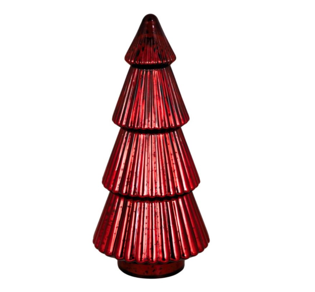 Figurka choinka szklana 39 cm - Ewax