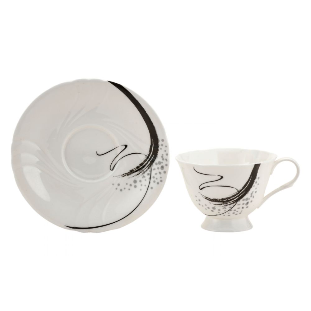 Zestaw 2 filiżanki ze spodkami 250 ml - Marco Polo - obrazek 3