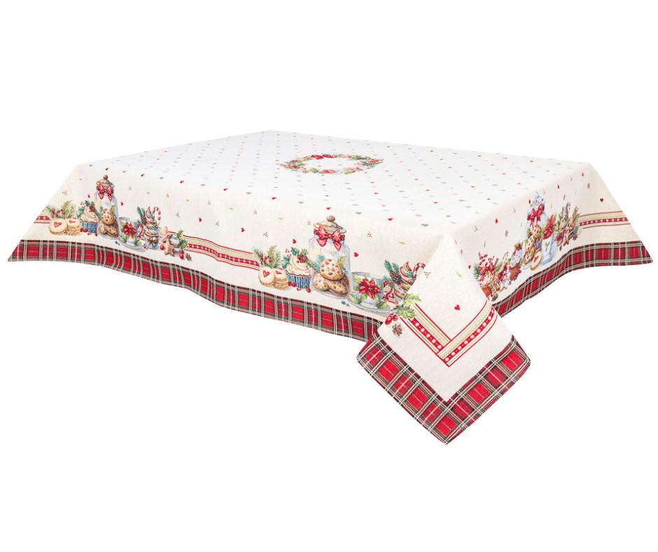 Obrus gobelinowy świąteczny 137x240 cm - Marco Polo