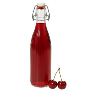 Szklana butelka ryflowana 500 ml - MPL