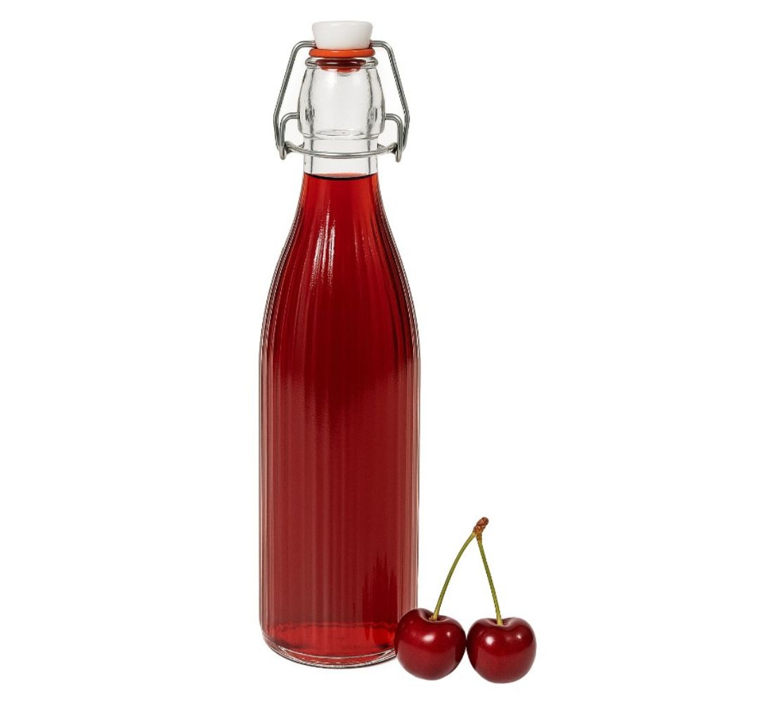 Szklana butelka ryflowana 500 ml - MPL