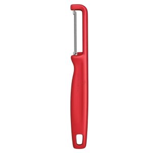 Obieraczka czerwona pionowa ząbkowana - Victorinox