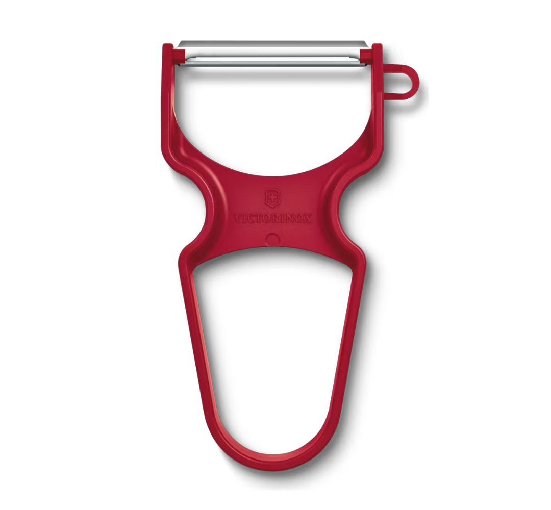 Obieraczka czerwona pozioma gładka – Victorinox