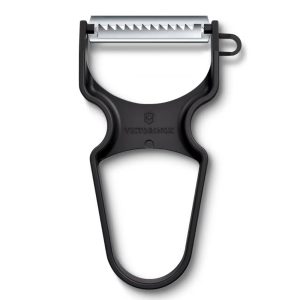 Obieraczka czarna pozioma ząbki - Victorinox