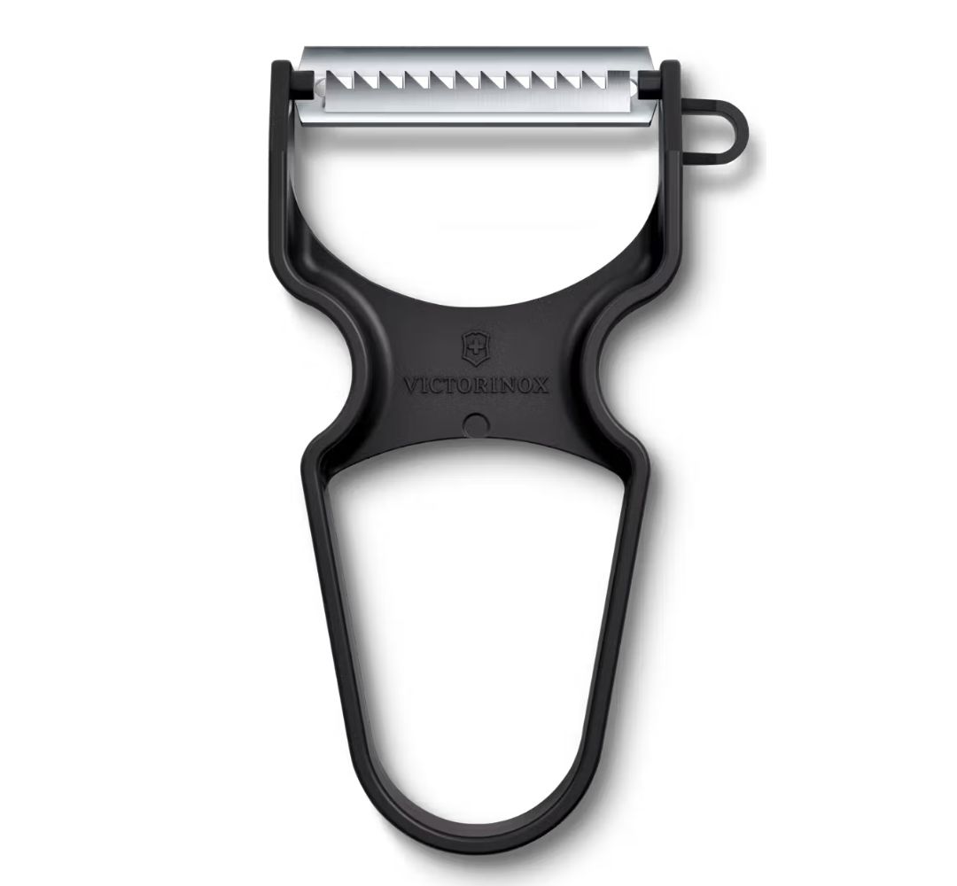 Obieraczka 6.0934.3 czarna pozioma ząbki