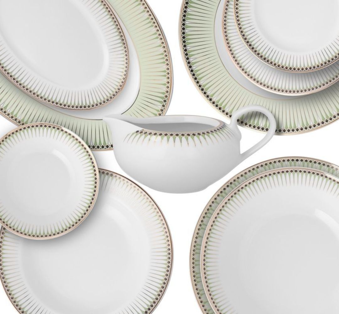 Serwis obiadowy na 12 osób (44 el.) Chodzież - Yvonne