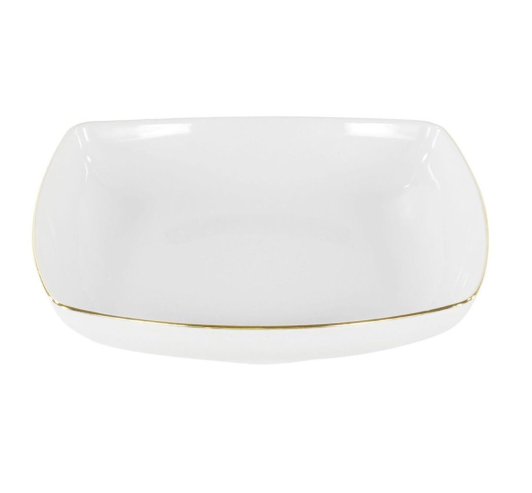 Serwis obiadowy na 12 osób (44 el.) Chodzież - Akcent Złoto - obrazek 3