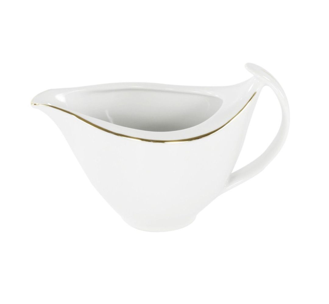 Serwis obiadowy na 12 osób (44 el.) Chodzież - Akcent Złoto - obrazek 2