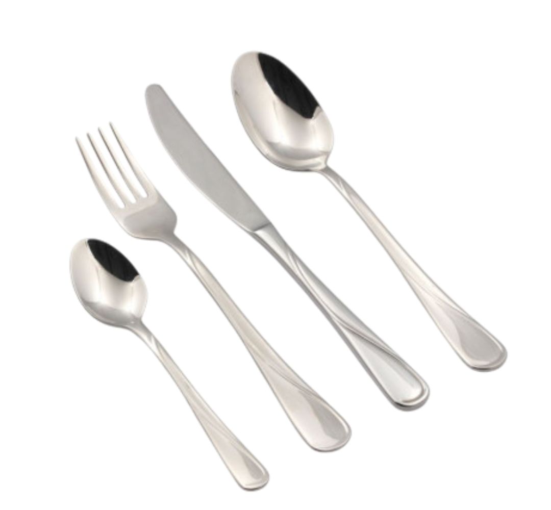 Komplet sztućców na 6 osób (24 el.) Gerpol - Amber - obrazek 2