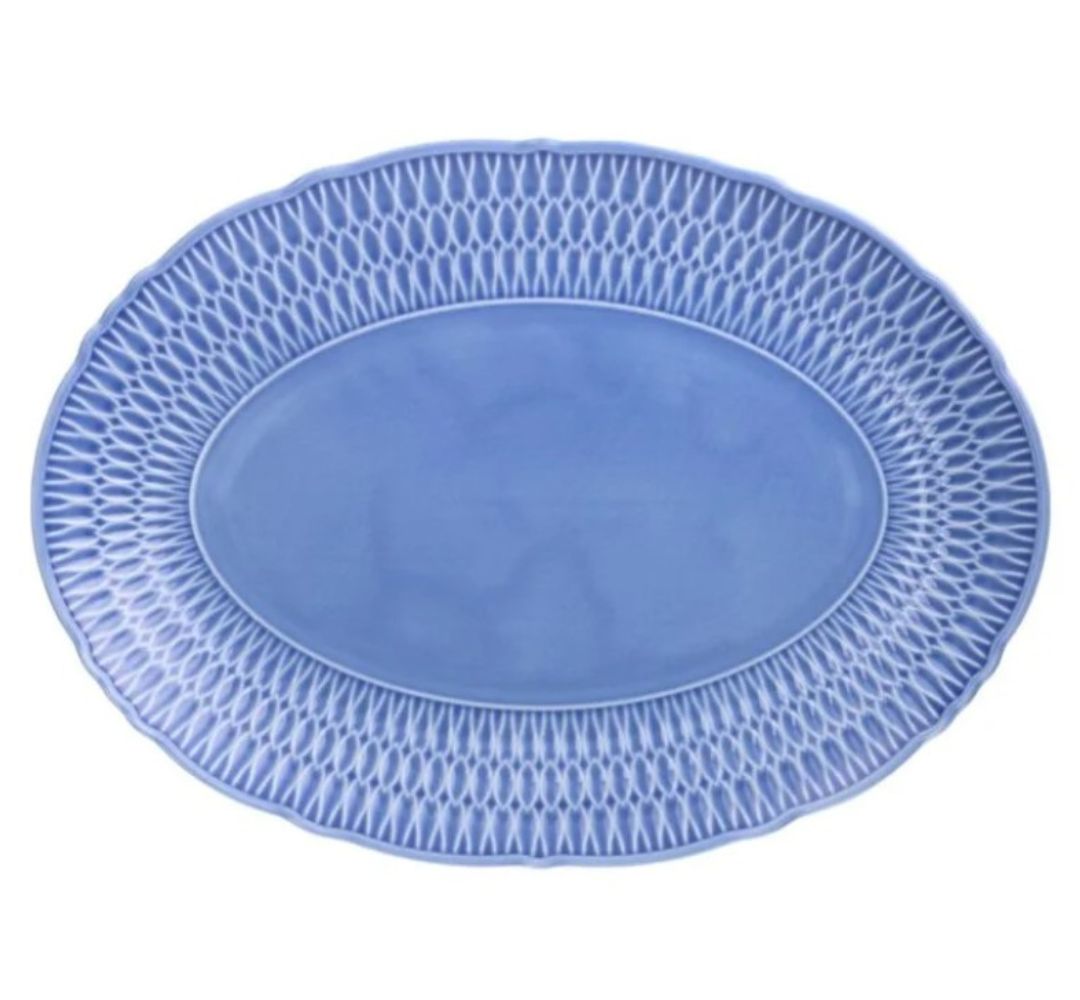 Półmisek owalny 34 cm Ćmielów- Sofia Szafirowa