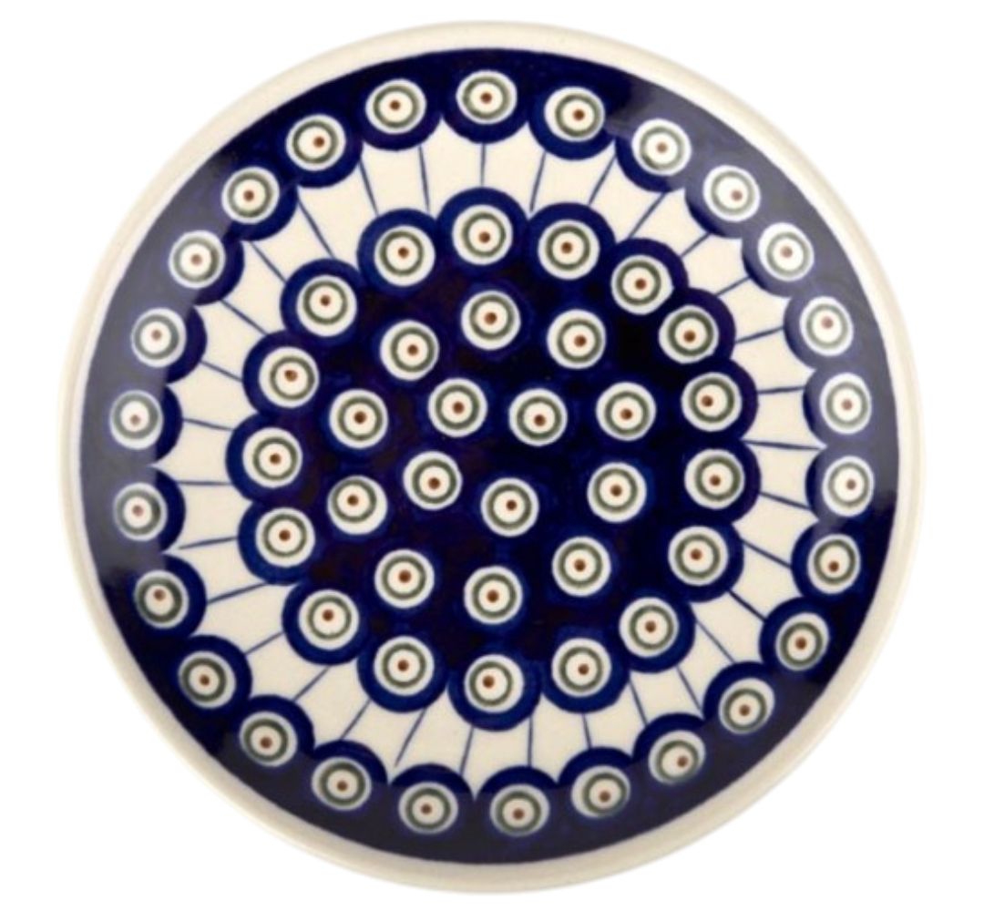 Talerz obiadowy 24 cm dek. 8 - Bolesławiec