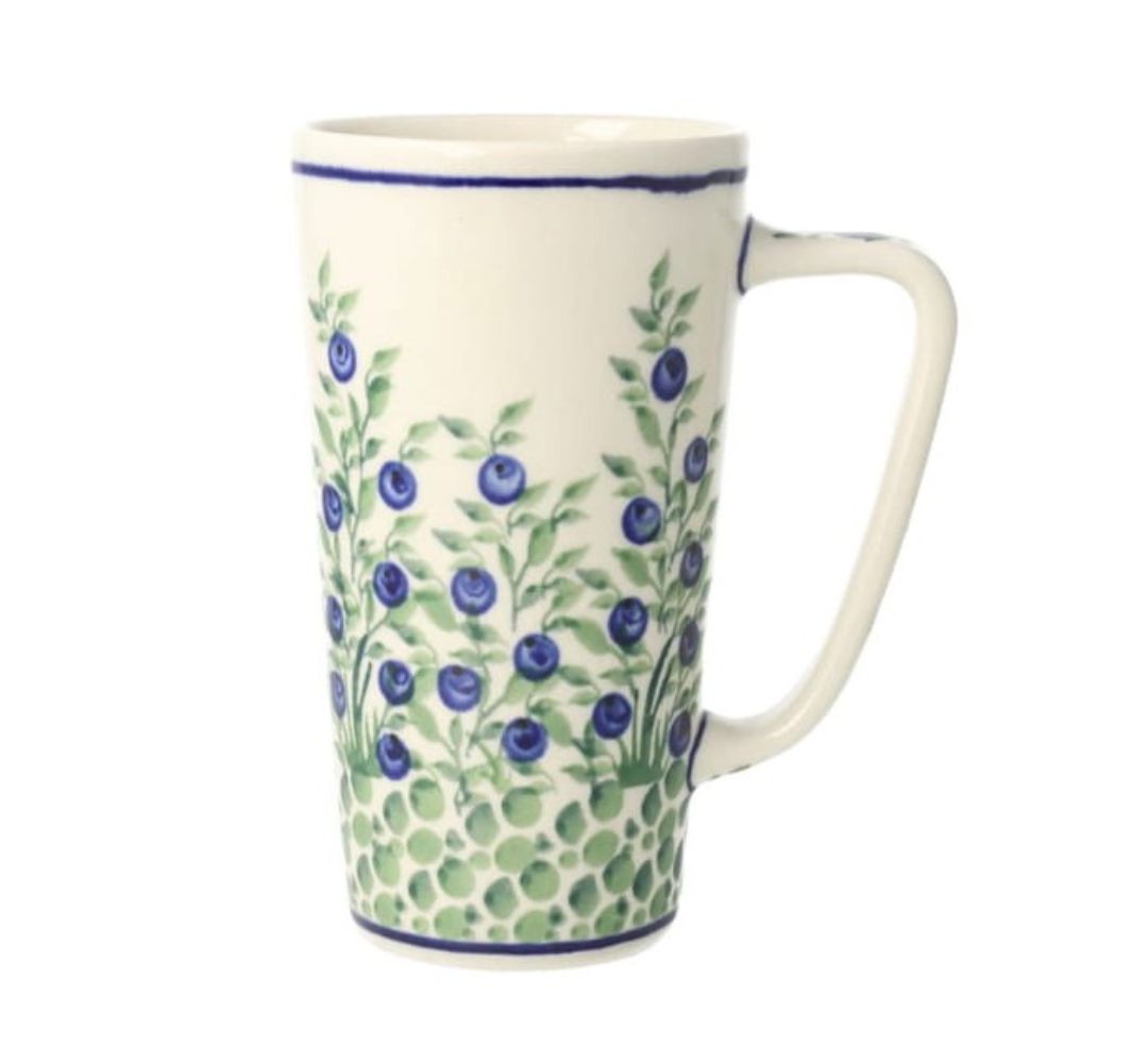 Kubek do latte 300 ml dek. 1208 - Bolesławiec