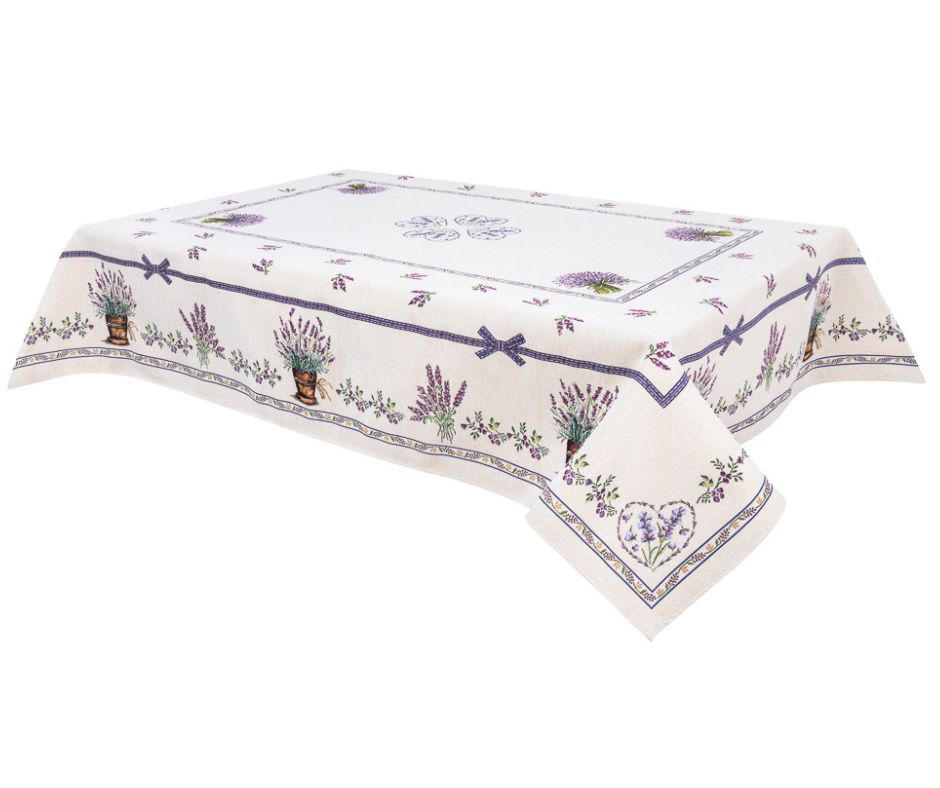 Obrus gobelinowy lawenda 137x180 cm - Marco Polo