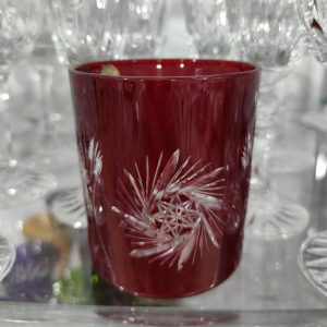 Komplet 6 szklanek do whisky rubin 320 ml Julia - Młynek