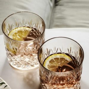 Komplet szklanek do whisky 320 ml Julia - Ananas