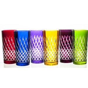 Komplet 6 szklanek long 350 ml Julia - Kolor