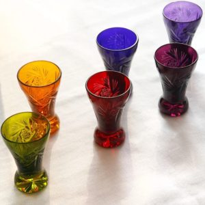 Komplet 6 kieliszków do wódki 40 ml Julia - Kolor