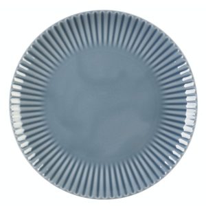 Komplet 6 talerzy płytkich 20,5 cm Lubiana - Daisy Szaroniebieski