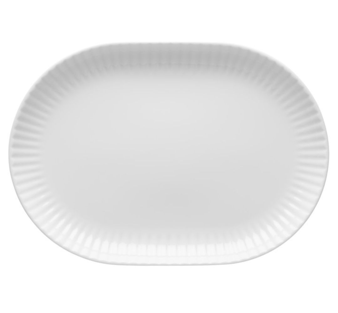 Półmis 36 cm Lubiana - Daisy Biały