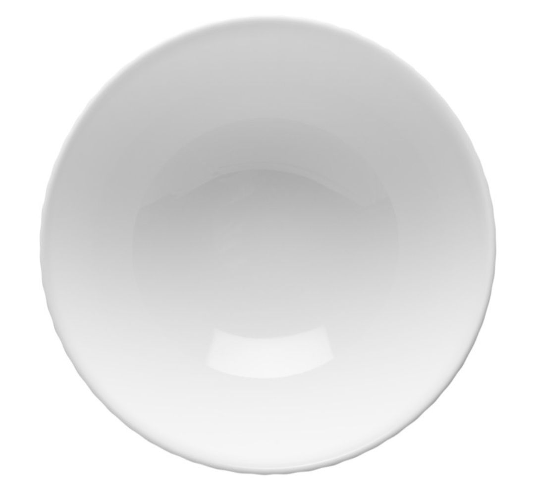 Salaterka 17 cm Lubiana - Daisy Biały - obrazek 2