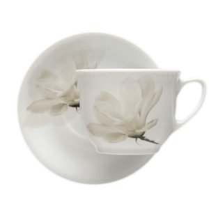 Kubek ze spodkiem 300 ml Lubiana - Wiedeń Magnolia