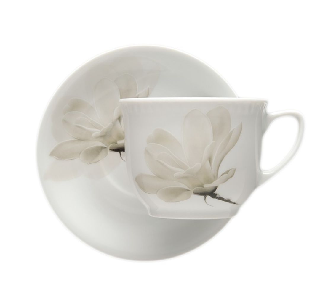 Kubek ze spodkiem 300 ml Lubiana - Wiedeń Magnolia