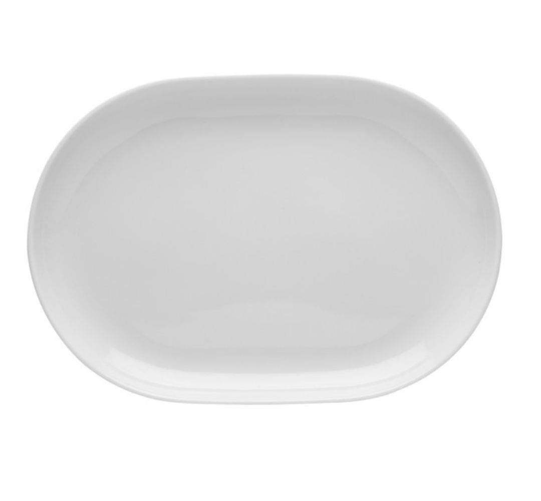Półmis owalny 33 cm Lubiana - Boss Biały