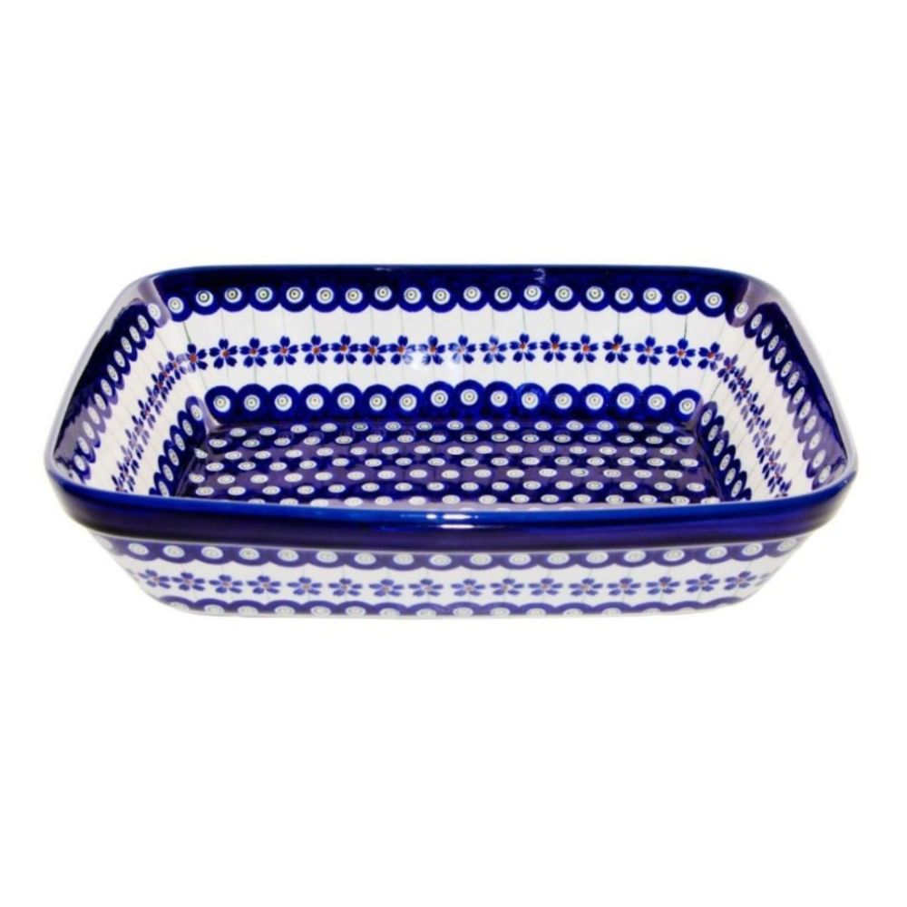 Półmisek 30x23 cm dek. 166a - Bolesławiec - obrazek 2