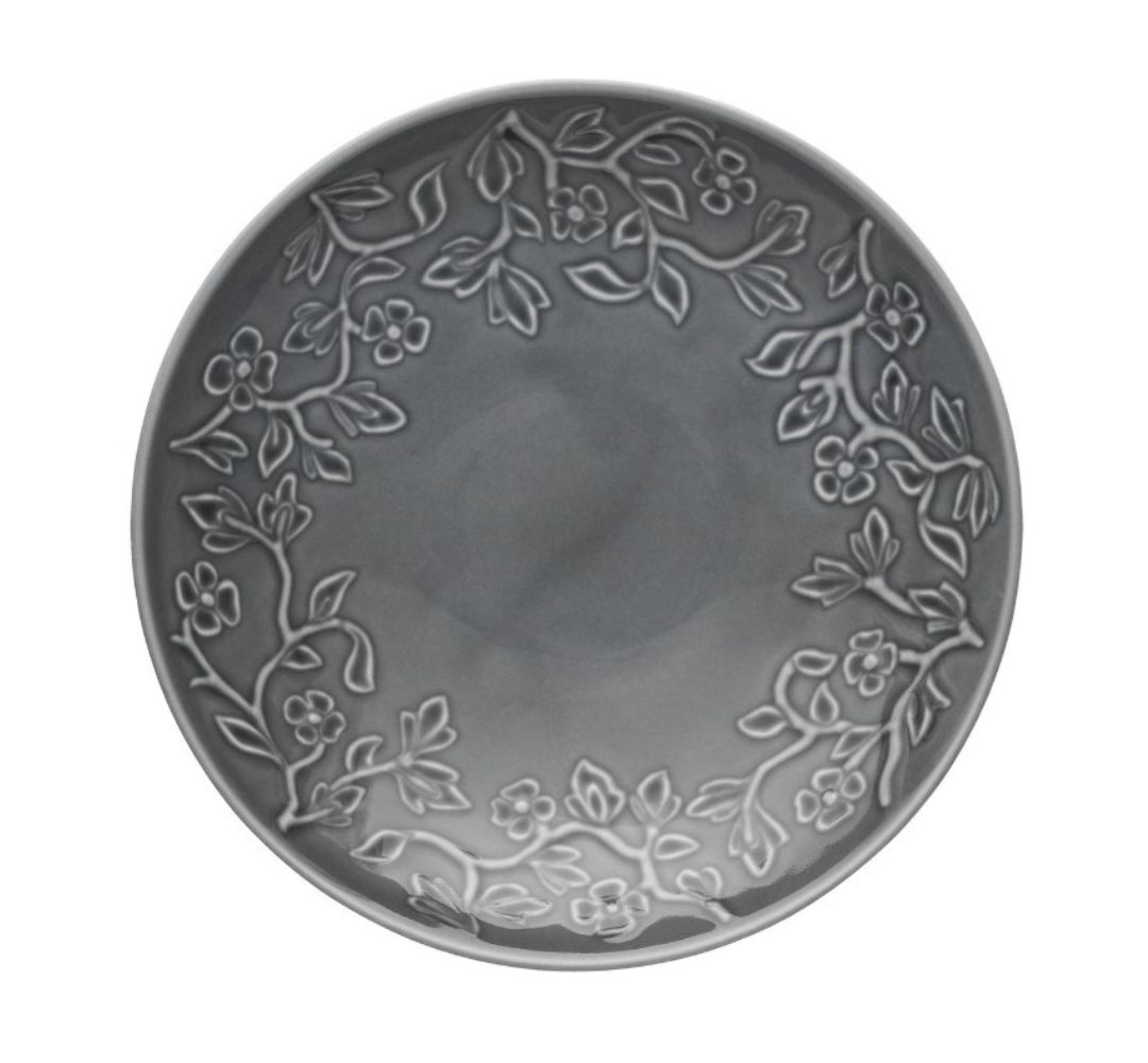 Talerz głęboki 21,5 cm Lubiana - Hanami Szary