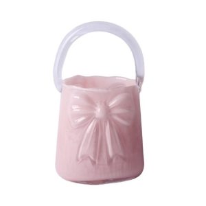 Wazon szklany torebka 29 cm - Ewax