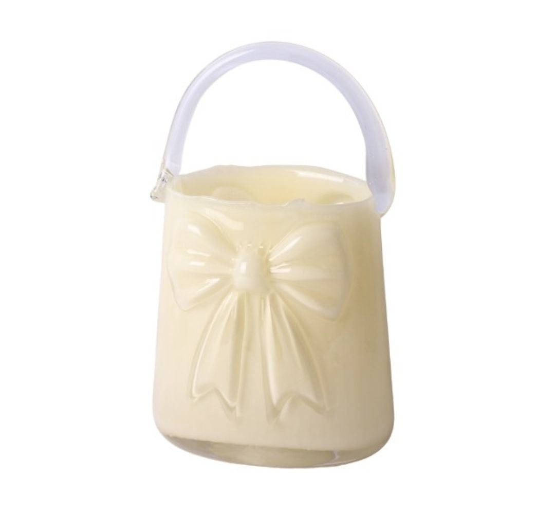 Wazon szklany torebka 29 cm - Ewax