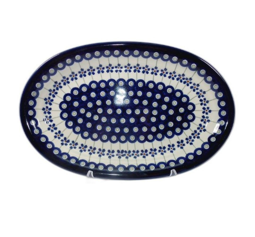 Półmisek 30 cm dek. 166a - Bolesławiec