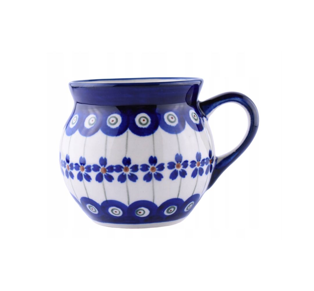 Kubek 220 ml dek. 166a - Bolesławiec