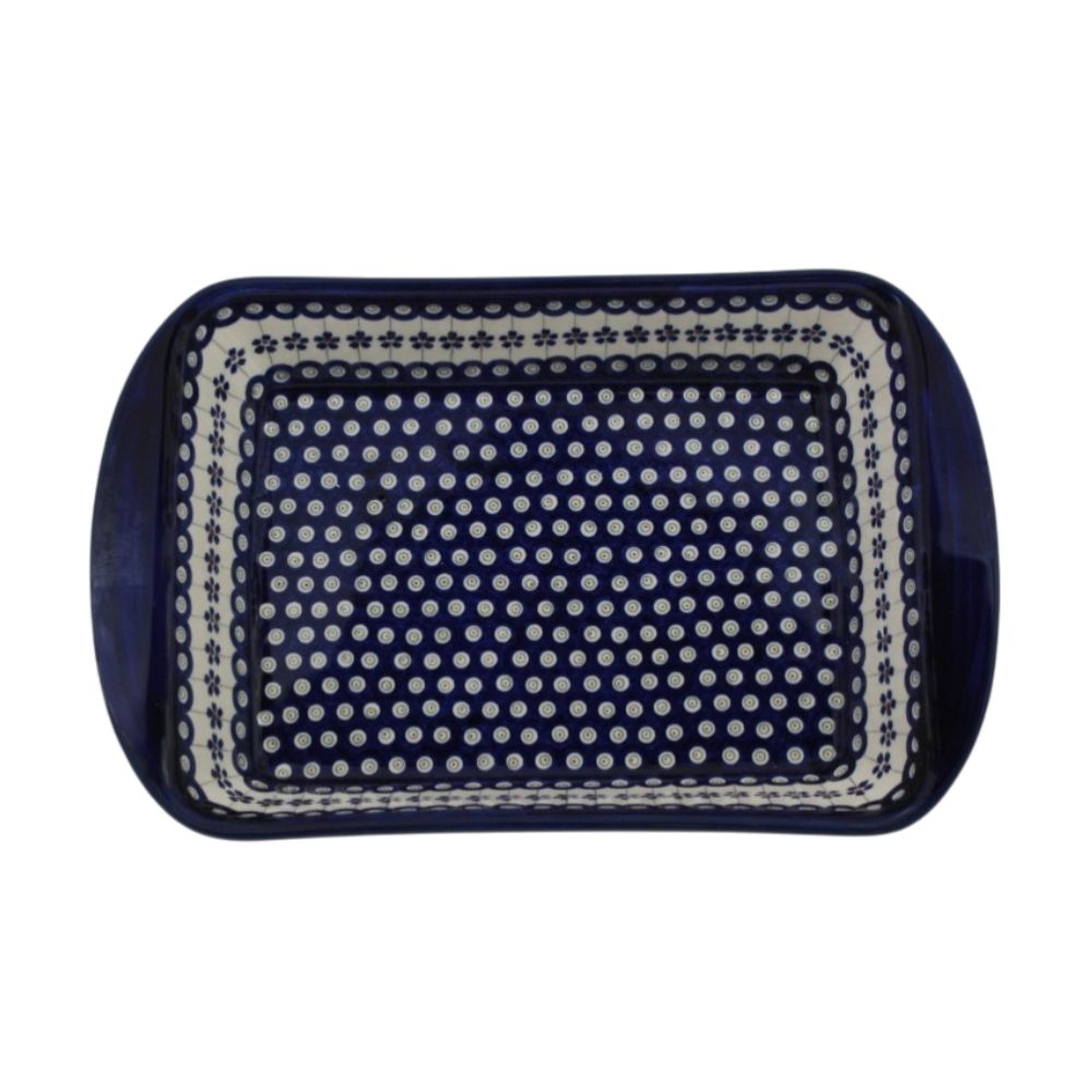 Półmisek 42×26 cm dek.166a – Bolesławiec - obrazek 2