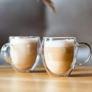 Komplet 2 szklanek żaroodpornych 250 ml Vialli Design - Noa