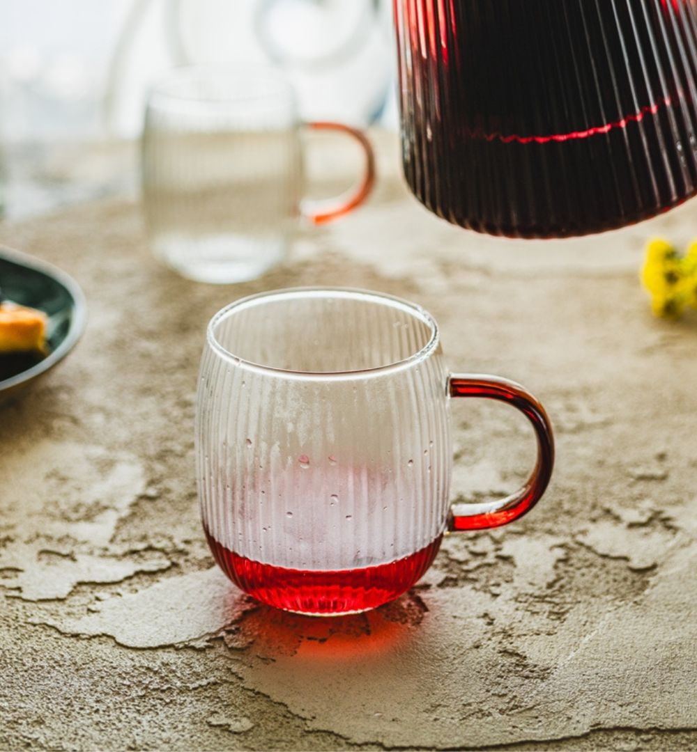 Kubek żaroodporny bursztyn 330 ml MPL - Justine