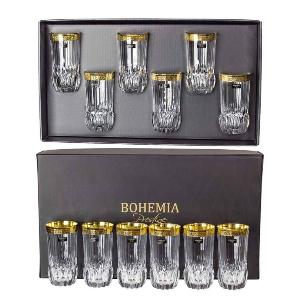Komplet 6 szklanek long 400 ml Bohemia - Mirador