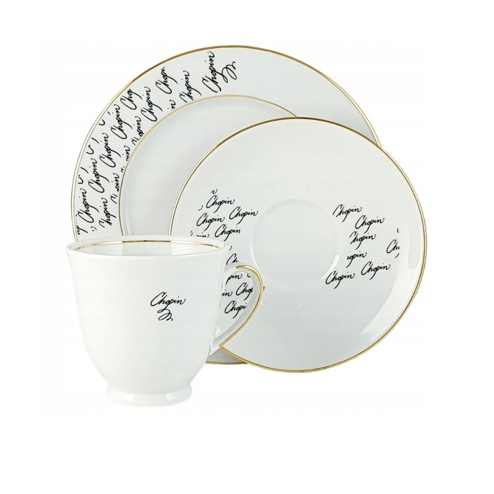 Zestaw śniadaniowy 3 elementy Bogucice - Chopin Vespa