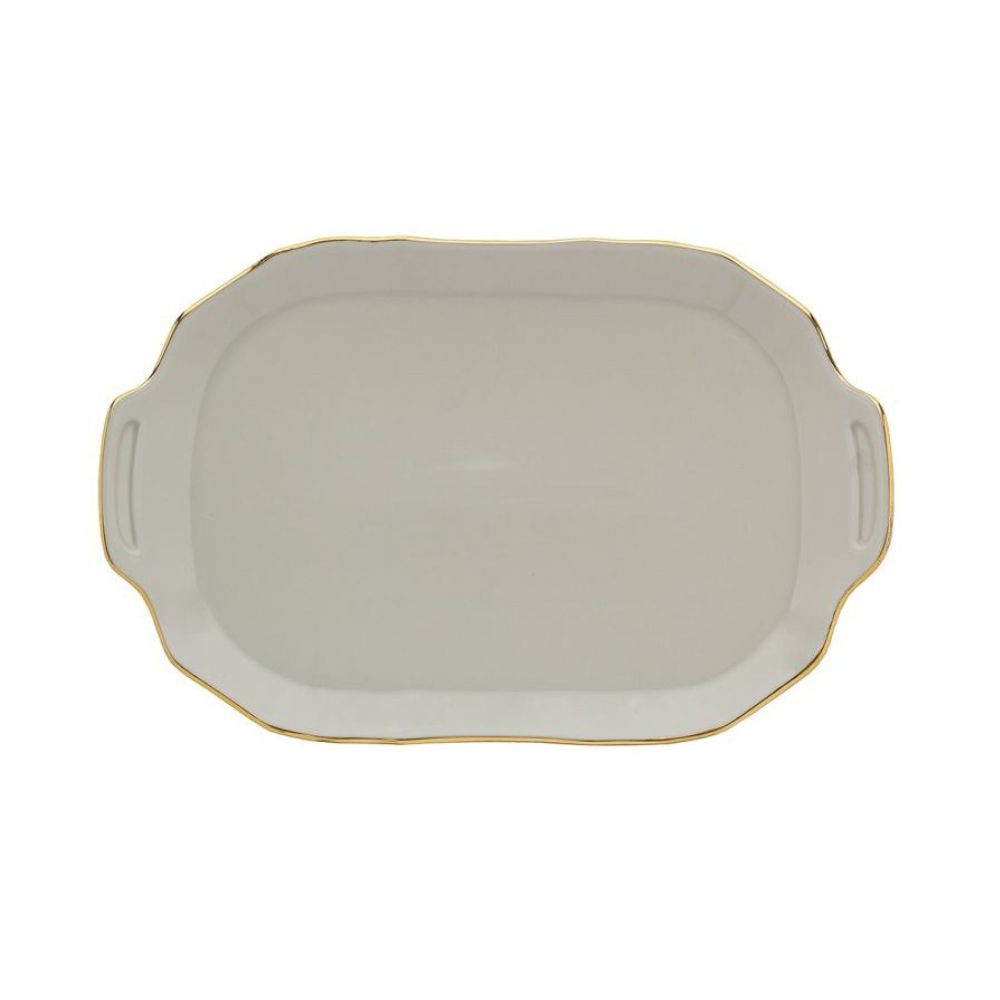 Taca z uchwytami 23 cm Bohemia - Bernadotte Ivory Gold - obrazek 2