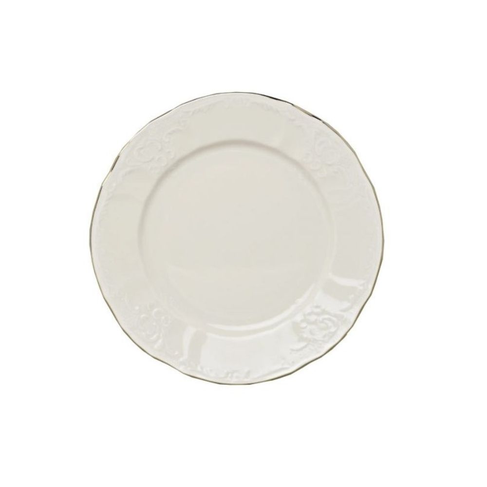 Talerz płytki 17 cm - Bernadotte Ivory Gold