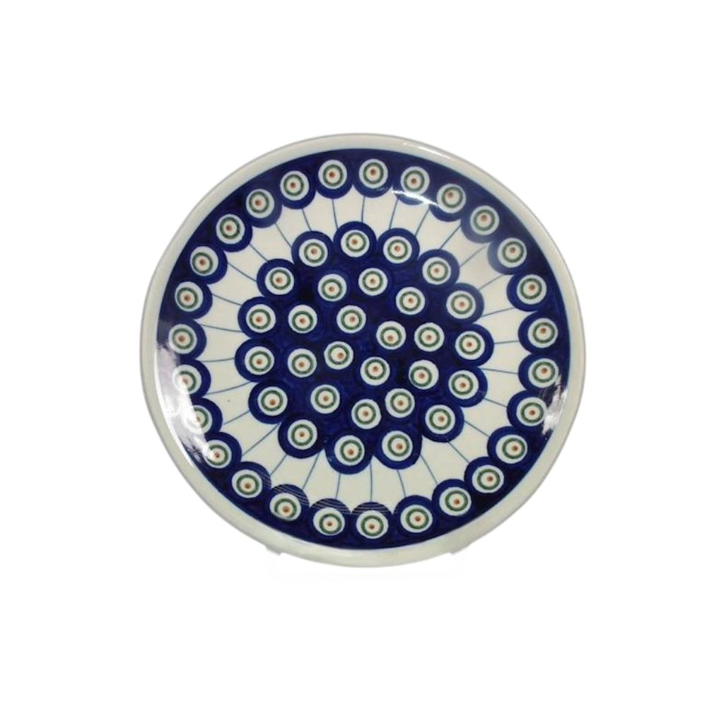 Talerz 19,5 cm dek. 8 - Bolesławiec