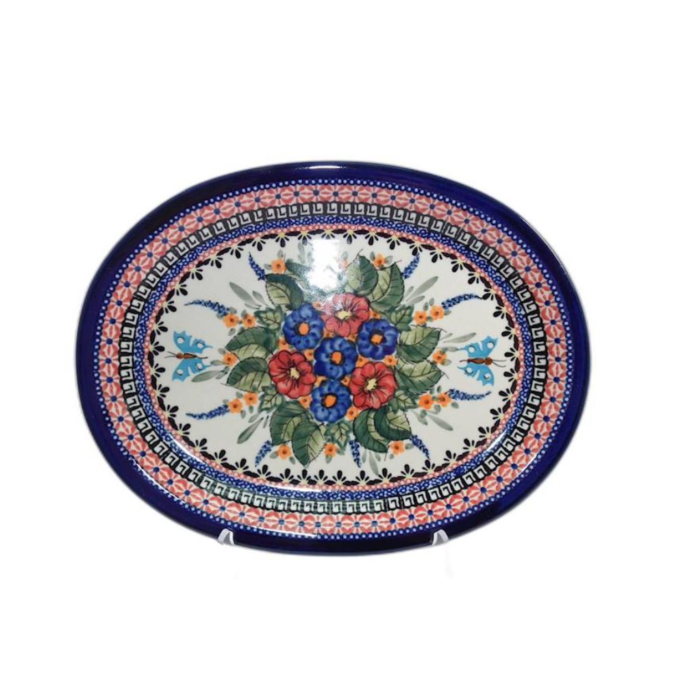 Półmisek 29x22 cm dek. 149art - Bolesławiec