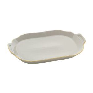Taca z uchwytami 23 cm Bohemia - Bernadotte Ivory Gold