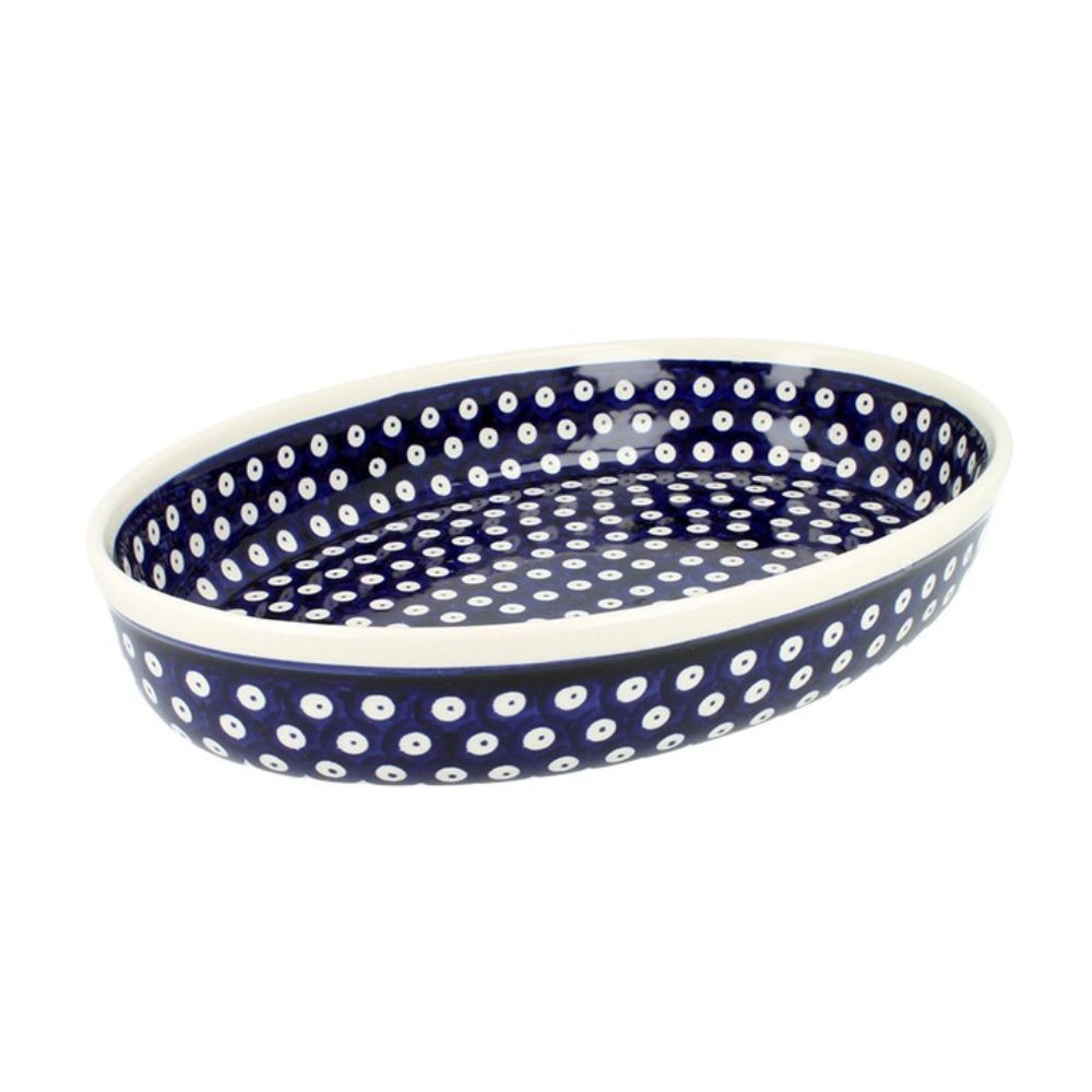 Półmisek 35x27 cm dek.42 - Bolesławiec