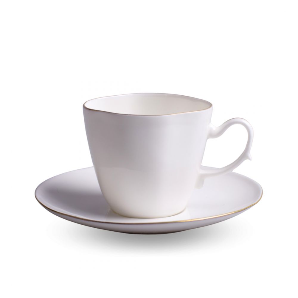 Filiżanka Anna Maria kawa/herbata złoty pasek - As Ćmielów