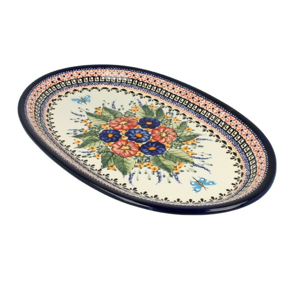 Półmisek 35x22 cm dek. 149 art - Bolesławiec