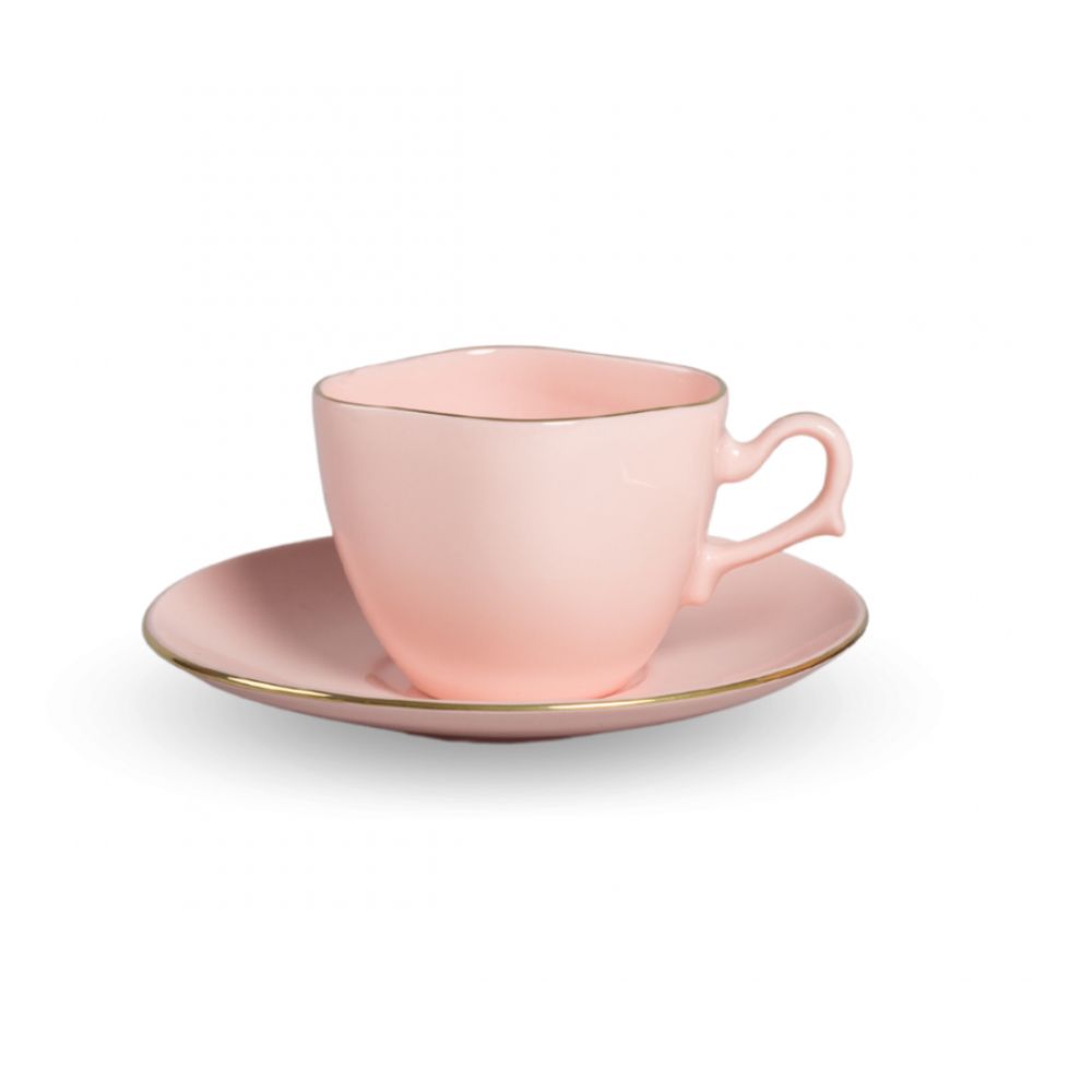 Filiżanka Anna Maria espresso różowa porcelana - As Ćmielów